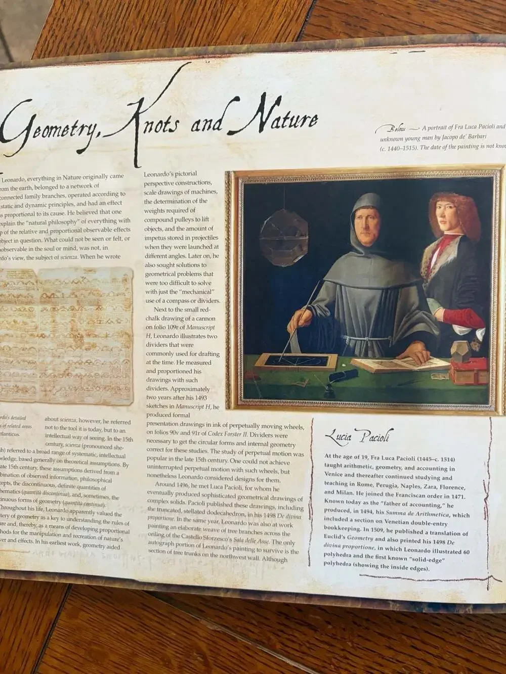 The Treasures of Leonardo da Vinci by Matthew Landrus